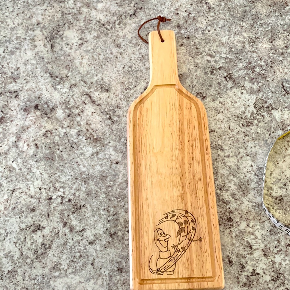 Disney Wooden Cutting Board Frozen 2 Botella Serving Board Frozen II